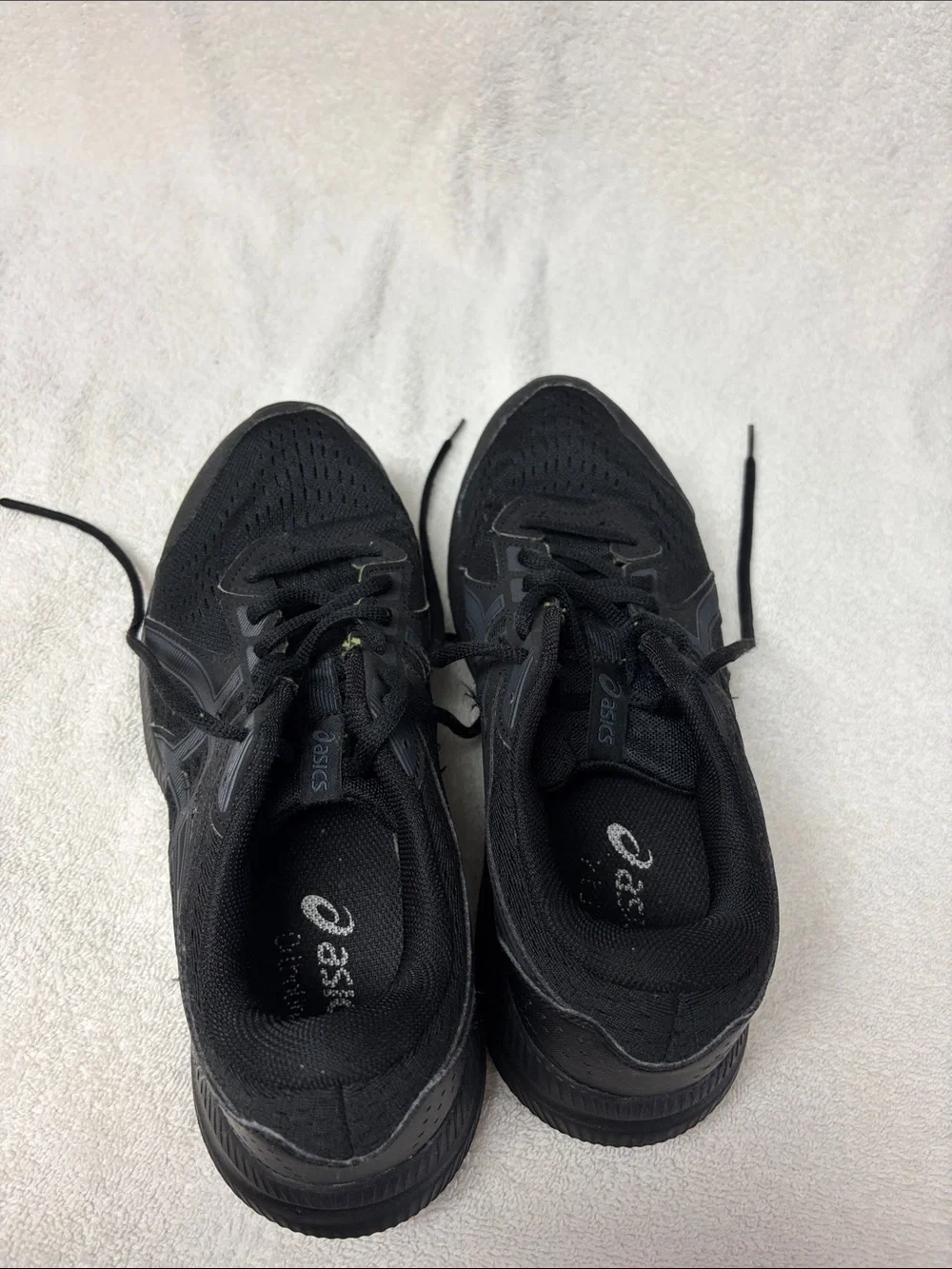 ASICS GEL-Contend 8 Men’s Black Running Walking Shoes Size